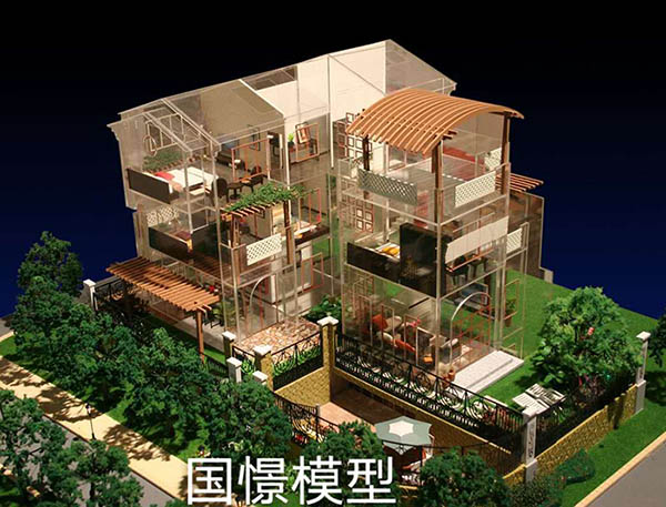 五华县建筑模型